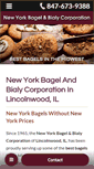 Mobile Screenshot of newyorkbagelandbialy.net
